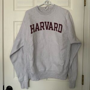 Harvard Reverse Weave Crewneck